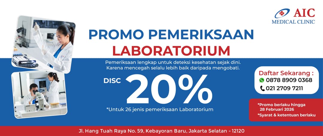 Promo pemeriksaan laboratorium